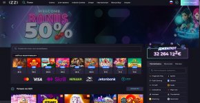 IZZI Casino — обзор, регистрация, бонусы и отзывы игроков 2026